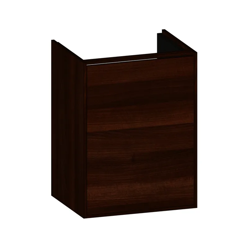 SCALIDO-Waschtisch-Unterschrank kompakt 410x560x325mm 1 Tür links Farbvar. E/E/X