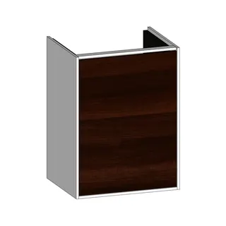 SCALIDO-Waschtisch-Unterschrank kompakt 410x560x325mm 1 Tür rechts Farbvar E/W/X