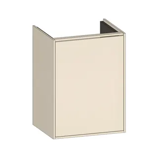 SCALIDO-Waschtisch-Unterschrank kompakt 410x560x325mm 1 Tür links Farbvar. K/K/X