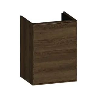 SCALIDO-Waschtisch-Unterschrank kompakt 410x560x325mm 1 Tür links Farbvar. N/N/X