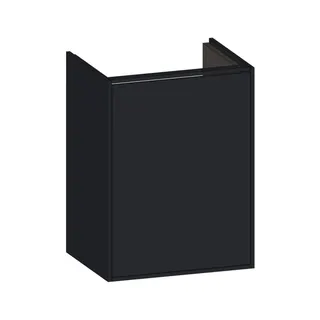 SCALIDO-Waschtisch-Unterschrank kompakt 410x560x325mm 1 Tür links Farbvar. V/V/X