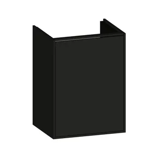 SCALIDO-Waschtisch-Unterschrank kompakt 410x560x325mm 1 Tür rechts Farbvar A/A/X