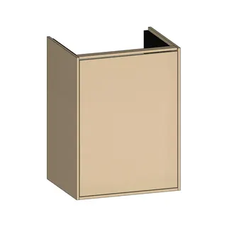 SCALIDO-Waschtisch-Unterschrank kompakt 410x560x325mm 1 Tür rechts Farbvar K/K/X