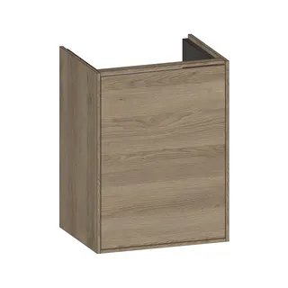 SCALIDO-Waschtisch-Unterschrank kompakt 410x560x325mm 1 Tür rechts Farbvar N/N/X