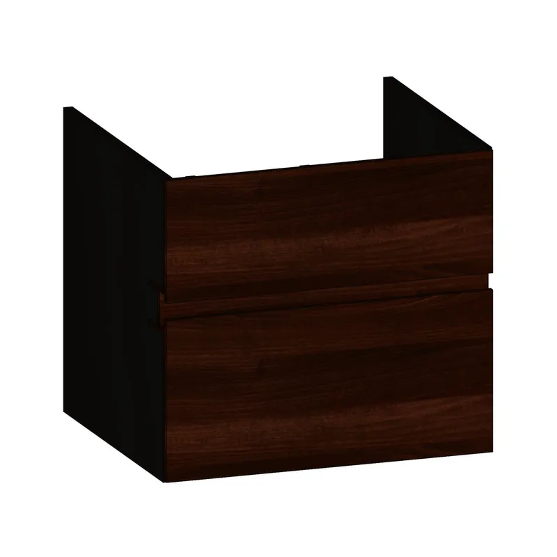 SCALIDO-Waschtisch-Unterschrank z Konsolenplatte 600x540x510mm 2 Auszüge Farbvar. E/X/E