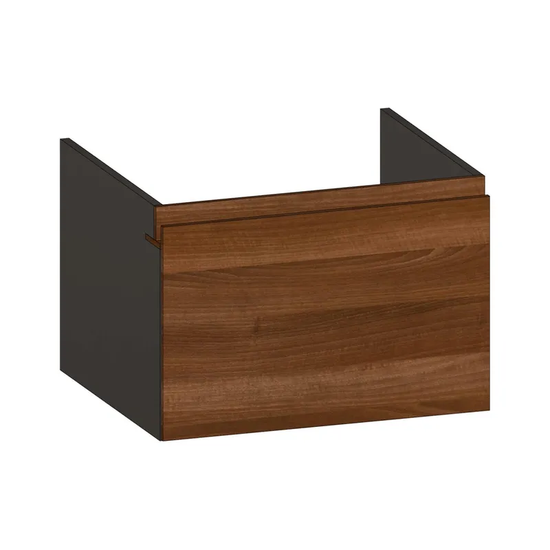 SCALIDO-Waschtisch-Unterschrank z Konsolenplatte 600x410x510mm 1 Auszug Farbvar. E/X/E
