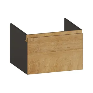 SCALIDO-Waschtisch-Unterschrank z Konsolenplatte 600x410x510mm 1 Auszug Farbvar. S/X/S