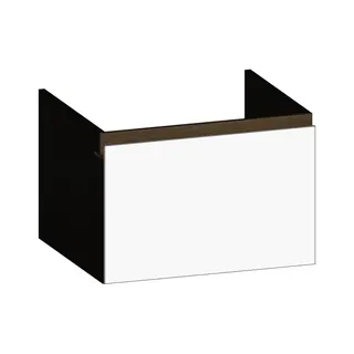 SCALIDO-Waschtisch-Unterschrank z Konsolenplatte 600x410x510mm 1 Auszug Farbvar. W/X/N