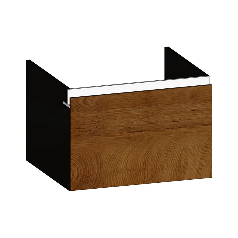 SCALIDO-Waschtisch-Unterschrank z Konsolenplatte 600x410x510mm 1 Auszug Farbvar. Sonder