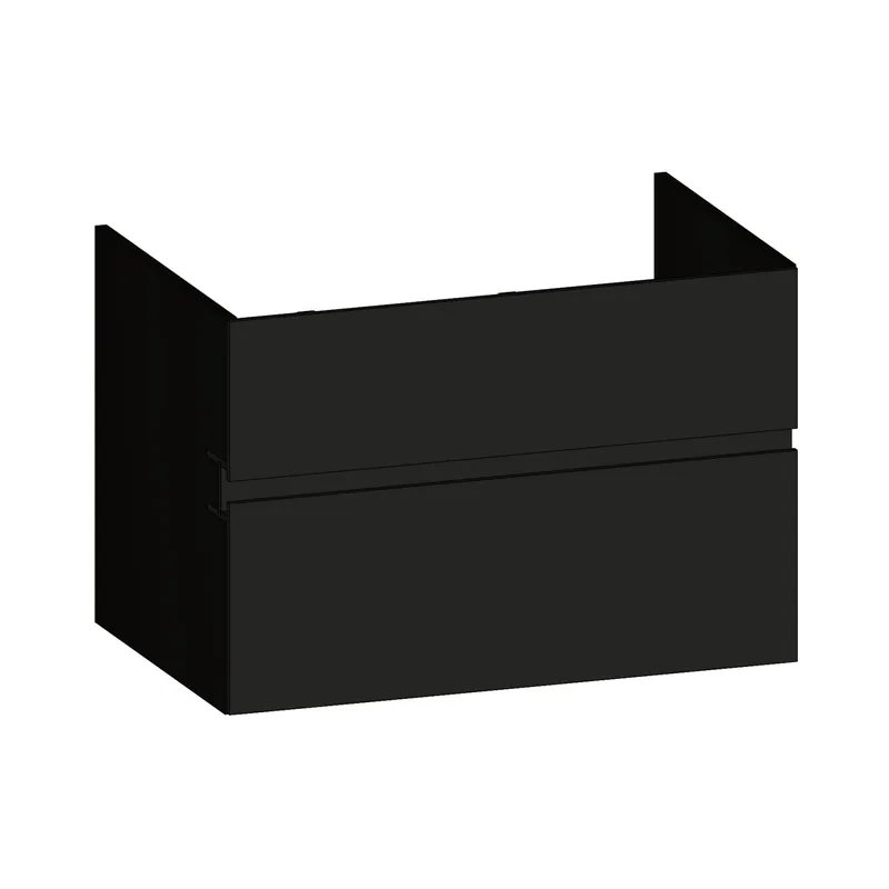 SCALIDO-Waschtisch-Unterschrank z Konsolenplatte 800x540x510mm 2 Auszüge Farbvar. A/X/A
