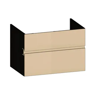 SCALIDO-Waschtisch-Unterschrank z Konsolenplatte 800x540x510mm 2 Auszüge Farbvar. K/X/K
