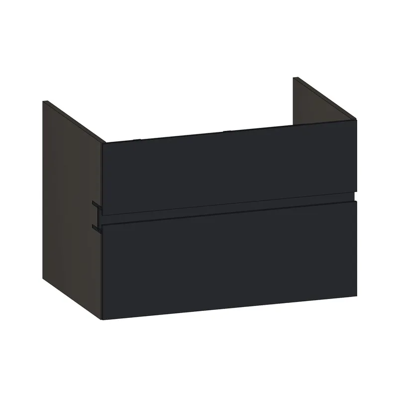 SCALIDO-Waschtisch-Unterschrank z Konsolenplatte 800x540x510mm 2 Auszüge Farbvar. V/X/V