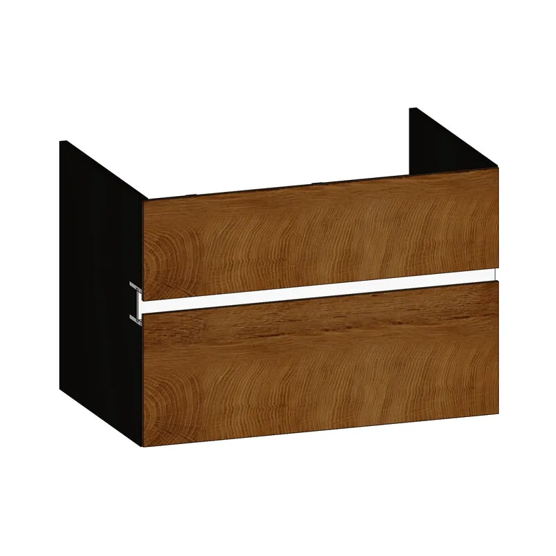 SCALIDO-Waschtisch-Unterschrank z Konsolenplatte 800x540x510mm 2 Auszüge Farbvar. Sonder