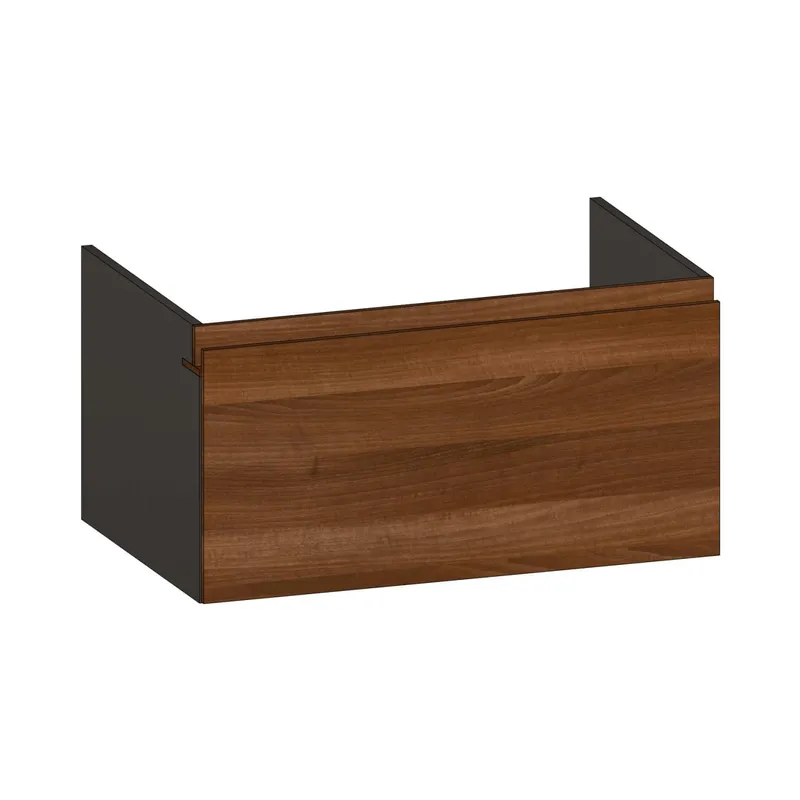 SCALIDO-Waschtisch-Unterschrank z Konsolenplatte 800x410x510mm 1 Auszug Farbvar. E/X/E