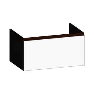 SCALIDO-Waschtisch-Unterschrank z Konsolenplatte 800x410x510mm 1 Auszug Farbvar. W/X/E