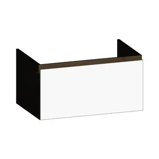 SCALIDO-Waschtisch-Unterschrank z Konsolenplatte 800x410x510mm 1 Auszug Farbvar. W/X/N