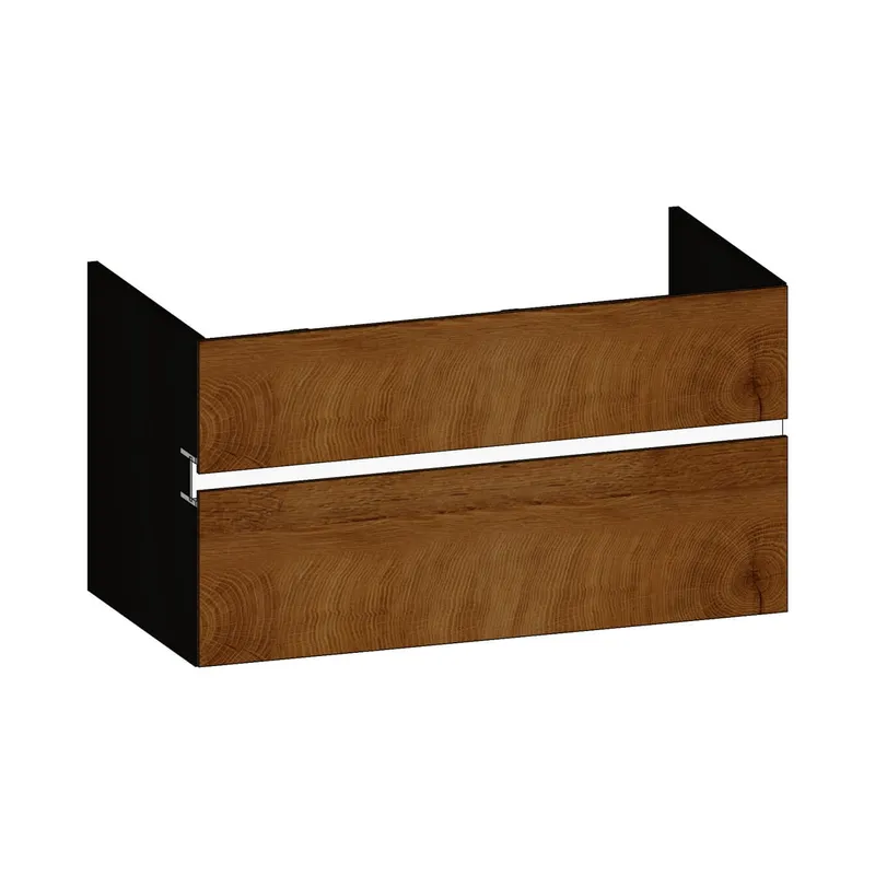SCALIDO-Waschtisch-Unterschrank z Konsolenplatte 1000x540x510mm 2 Auszüge Farbvar. Sonder