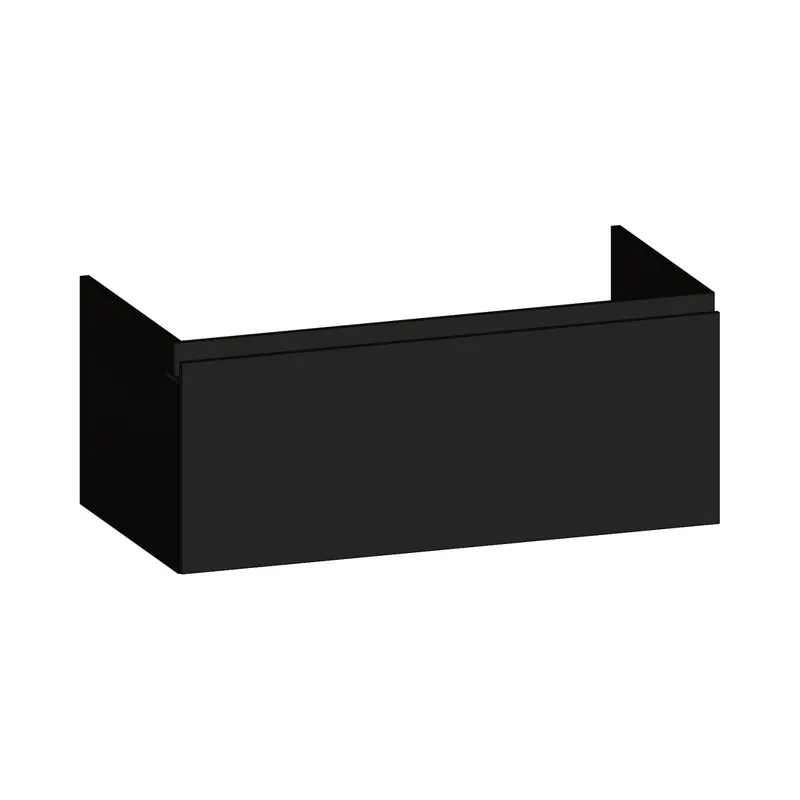 SCALIDO-Waschtisch-Unterschrank z Konsolenplatte 1000x410x510mm 1 Auszug Farbvar. A/X/A
