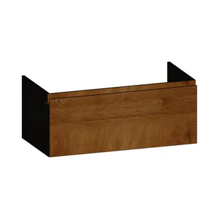 SCALIDO-Waschtisch-Unterschrank z Konsolenplatte 1000x410x510mm 1 Auszug Farbvar. S/X/S