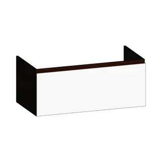 SCALIDO-Waschtisch-Unterschrank z Konsolenplatte 1000x410x510mm 1 Auszug Farbvar. W/X/E
