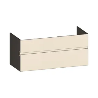 SCALIDO-Waschtisch-Unterschrank z Konsolenplatte 1200x540x510mm 2 Auszüge Farbvar. K/X/K