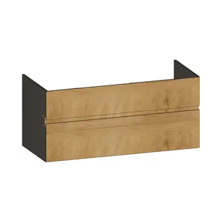 SCALIDO-Waschtisch-Unterschrank z Konsolenplatte 1200x540x510mm 2 Auszüge Farbvar. S/X/S