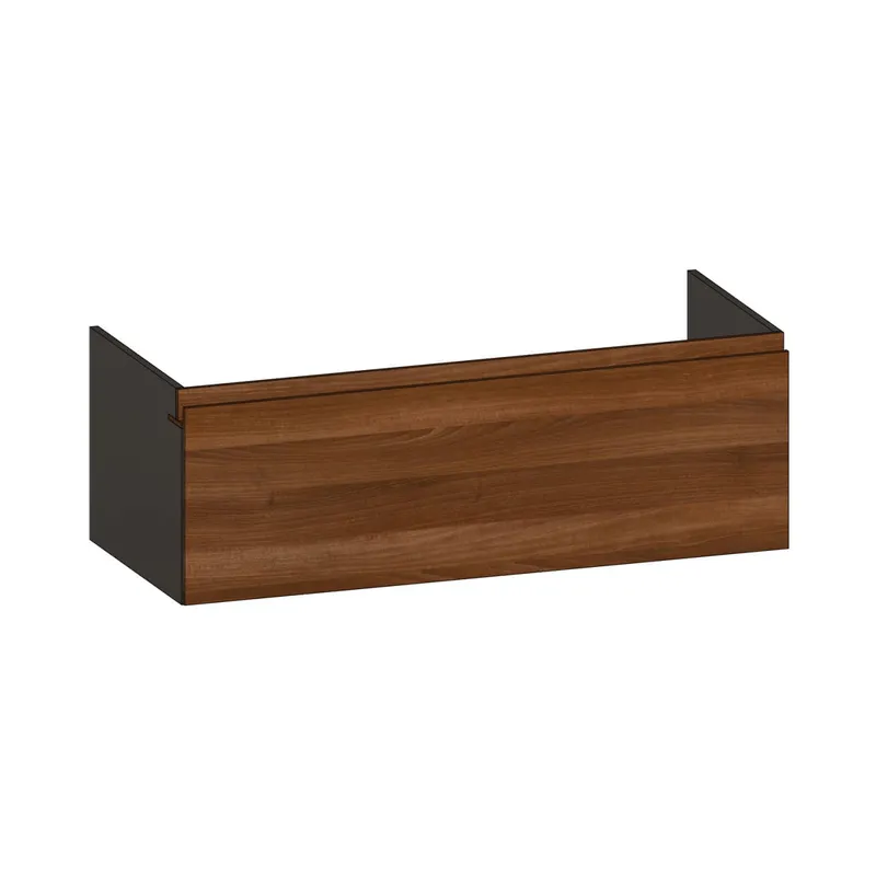 SCALIDO-Waschtisch-Unterschrank z Konsolenplatte 1200x410x510mm 1 Auszug Farbvar. E/X/E