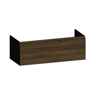 SCALIDO-Waschtisch-Unterschrank z Konsolenplatte 1200x410x510mm 1 Auszug Farbvar. N/X/N