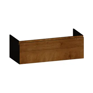 SCALIDO-Waschtisch-Unterschrank z Konsolenplatte 1200x410x510mm 1 Auszug Farbvar. S/X/S