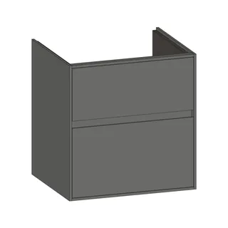 SCALIDO-Waschtisch-Unterschrank zu Waschtisch Wand 550 520x560x440mm 2 Auszüge Farbvar. A/A/A