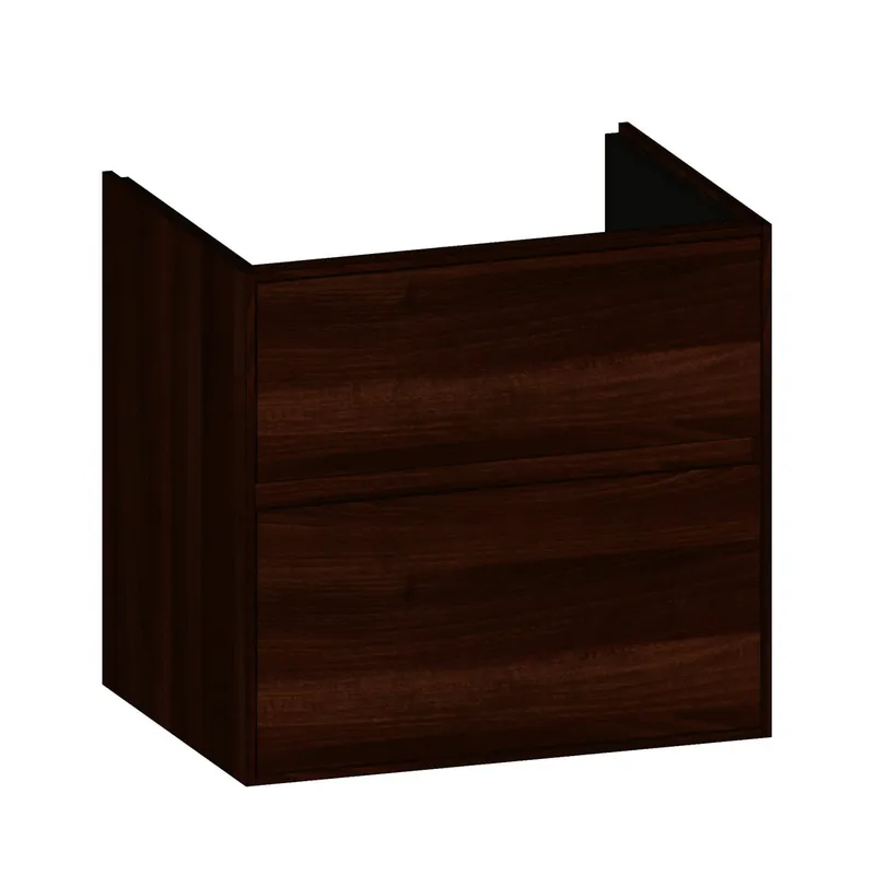 SCALIDO-Waschtisch-Unterschrank zu Waschtisch Wand 600 570x560x460mm 2 Auszüge Farbvar. E/E/E