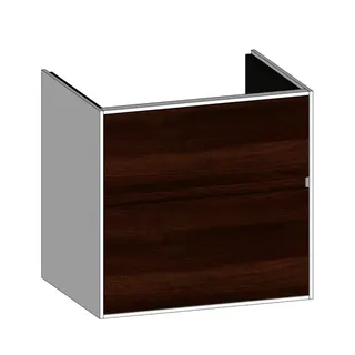 SCALIDO-Waschtisch-Unterschrank zu Waschtisch Wand 600 570x560x460mm 2 Auszüge Farbvar. E/W/E