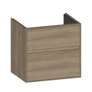 SCALIDO-Waschtisch-Unterschrank zu Waschtisch Wand 600 570x560x460mm 2 Auszüge Farbvar. N/N/N