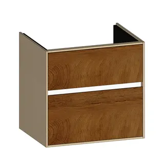 SCALIDO-Waschtisch-Unterschrank zu Waschtisch Wand 600 570x560x460mm 2 Auszüge Farbvar. Sonder
