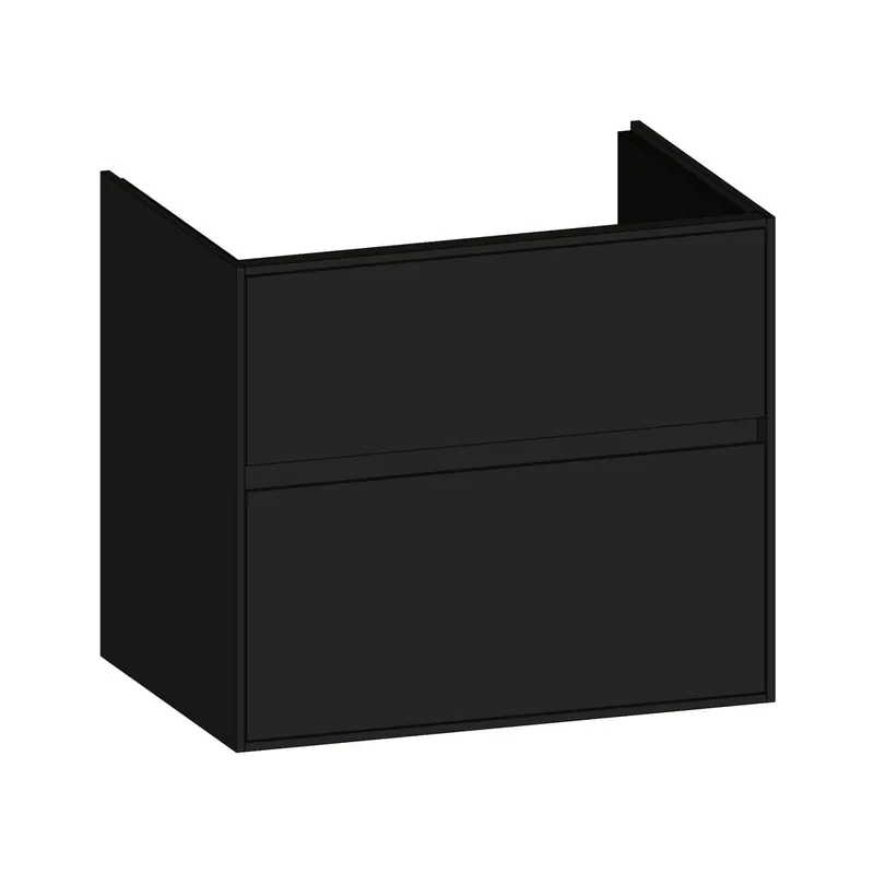 SCALIDO-Waschtisch-Unterschrank zu Waschtisch Wand 650 620x560x460mm 2 Auszüge Farbvar. A/A/A