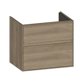 SCALIDO-Waschtisch-Unterschrank zu Waschtisch Wand 650 620x560x460mm 2 Auszüge Farbvar. N/N/N