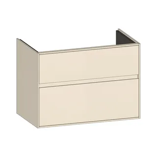 SCALIDO-Waschtisch-Unterschrank zu Waschtisch Wand 800 770x560x460mm 2 Auszüge Farbvar. K/K/K