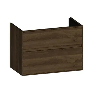 SCALIDO-Waschtisch-Unterschrank zu Waschtisch Wand 800 770x560x460mm 2 Auszüge Farbvar. N/N/N