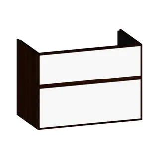 SCALIDO-Waschtisch-Unterschrank zu Waschtisch Wand 800 770x560x460mm 2 Auszüge Farbvar. W/E/E