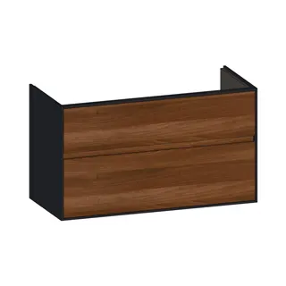 SCALIDO-Waschtisch-Unterschrank zu Waschtisch Wand 1000 970x560x460mm 2 Auszüge Farbvar. E/V/E