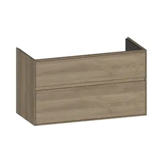 SCALIDO-Waschtisch-Unterschrank zu Waschtisch Wand 1000 970x560x460mm 2 Auszüge Farbvar. N/N/N