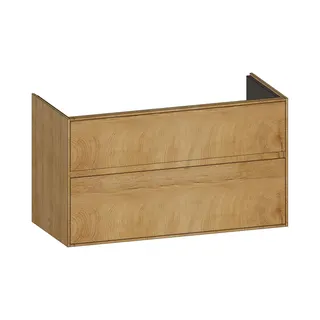 SCALIDO-Waschtisch-Unterschrank zu Waschtisch Wand 1000 970x560x460mm 2 Auszüge Farbvar. S/S/S