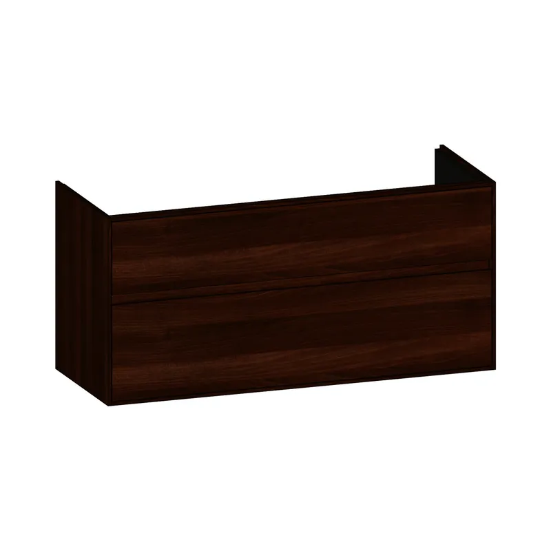 SCALIDO-Waschtisch-Unterschrank zu Waschtisch Wand 1200 1170x560x460mm 2 Auszüge Farbvar. E/E/E