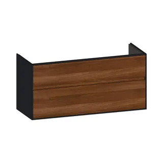 SCALIDO-Waschtisch-Unterschrank zu Waschtisch Wand 1200 1170x560x460mm 2 Auszüge Farbvar. E/V/E
