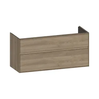 SCALIDO-Waschtisch-Unterschrank zu Waschtisch Wand 1200 1170x560x460mm 2 Auszüge Farbvar. N/N/N