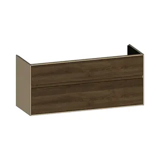 SCALIDO-Waschtisch-Unterschrank zu Waschtisch Wand 1300 1270x560x460mm 2 Auszüge Farbvar. N/K/N
