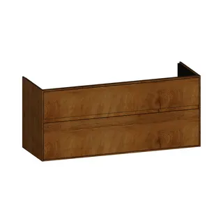 SCALIDO-Waschtisch-Unterschrank zu Waschtisch Wand 1300 1270x560x460mm 2 Auszüge Farbvar. S/S/S
