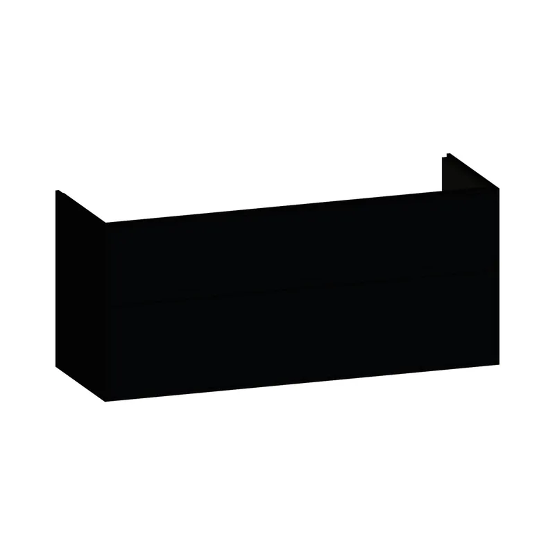 SCALIDO-Waschtisch-Unterschrank zu Waschtisch Wand 1300 1270x560x460mm 2 Auszüge Farbvar. V/V/V