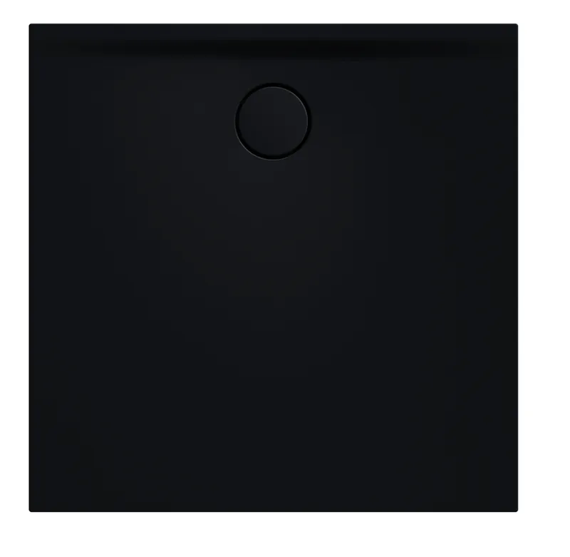 SCALIDO-Mineralguss-Duschfläche Ablauf D=90mm 800x800x30mm grau matt