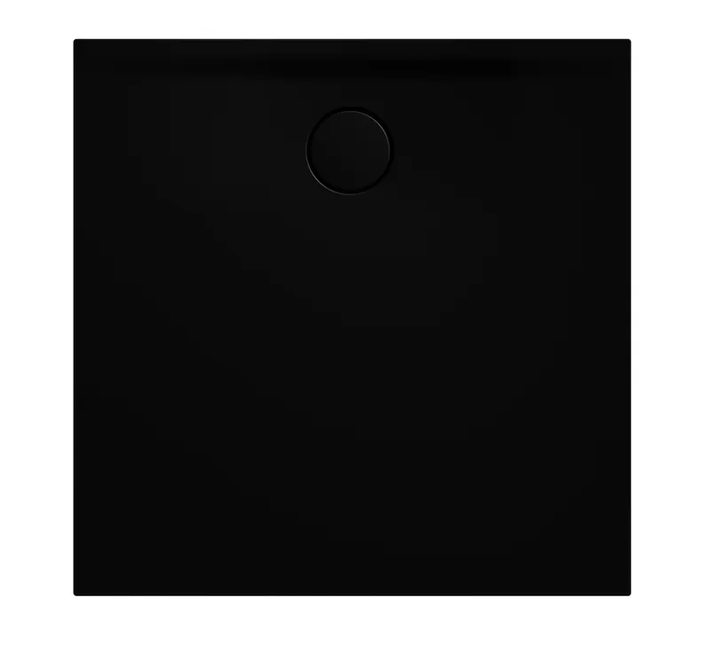 SCALIDO-Mineralguss-Duschfläche Ablauf D=90mm 1000x1000x30mm Anthrazit matt